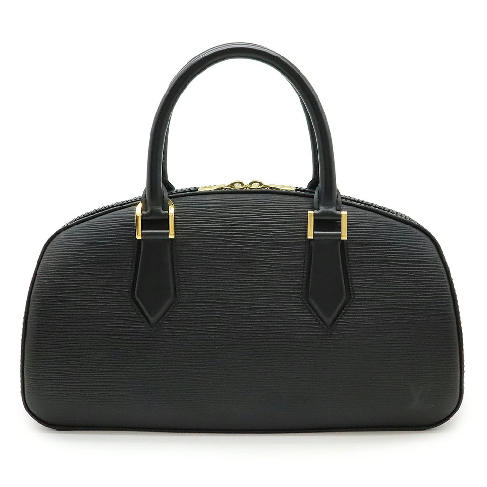 LOUIS VUITTON Epi Jasmine Handbag Leather Noir Black